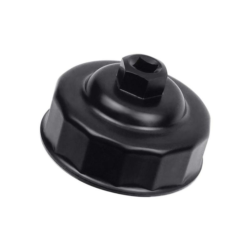 Ibetter Heavy Duty Steel 65mm Oil Filter Wrench for Toyota,Lexus,RAV4,Camry,Tundra,Highlander,Sienna,Scion,Prius,Corolla,Matrix,CT200h,iM,iQ,xD - Filters Cap Removal Socket Tool for 64mm Filters Housing - Image 1